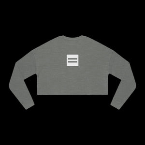 Simple Equality Cropped Sweatshirt - empowHERbyHeidi