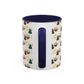 Happy ChristmaHanukKwanzaa Color Accent Holiday Coffee Mug (11, 15oz) - empowHERbyHeidi