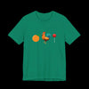 Emoji Graphic Jersey Tee | Wear Your Humor Loud and Proud - Evergreen
