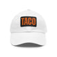 TACO Leather Patch Hat