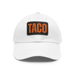 TACO Leather Patch Hat - empowHERbyHeidi