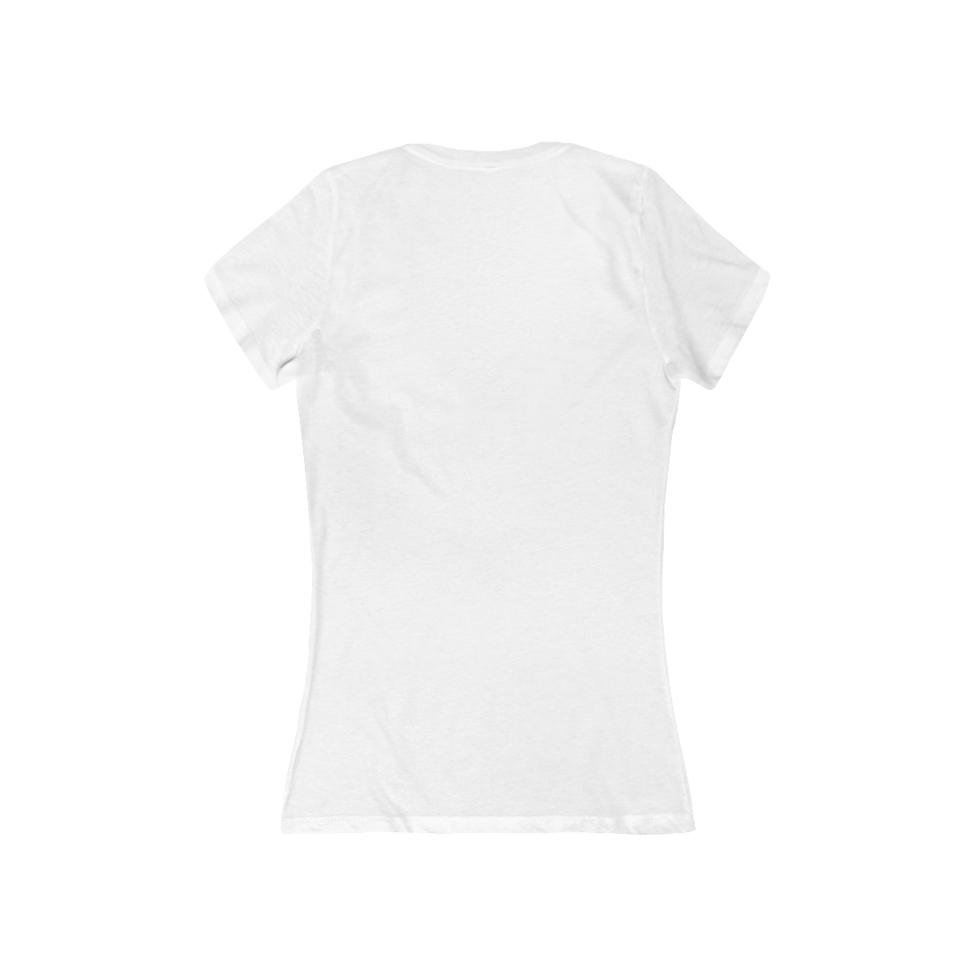 Plain white t-shirt on a white background