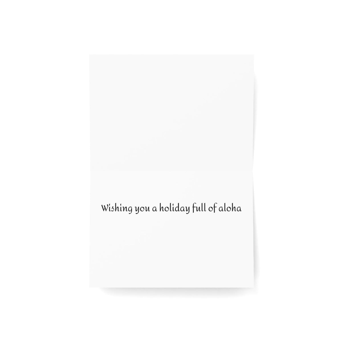 Mele Kalikimaka Holiday Greeting Cards (1, 10, or 30 pieces) - empowHERbyHeidi