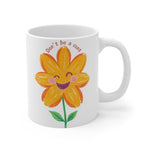 Don't Be a C*nt Happy Flower Mug - empowHERbyHeidi