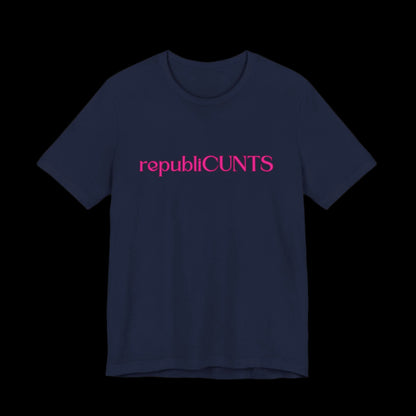 RepubliCUNTS Jersey Tee | Bold & Unapologetic - empowHERbyHeidi