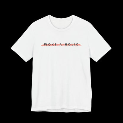 Woke-a-Holic Jersey Tee | Stay Woke, Stay Stylish - empowHERbyHeidi
