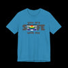 You Are Safe With Me Jersey Tee - Aqua