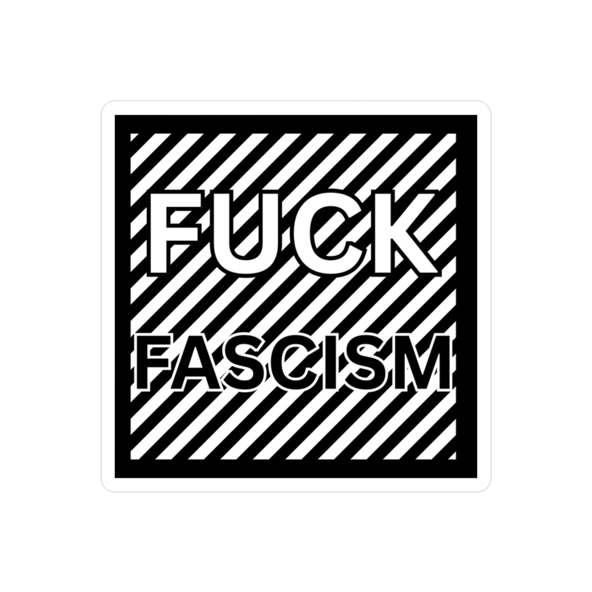 Anti-Fascism Vinyl Sticker - empowHERbyHeidi