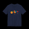 Emoji Graphic Jersey Tee | Wear Your Humor Loud and Proud - Navy