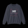 Exist Loudly Sweatshirt - Equality Shirt - Heather Sport Dark Navy