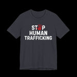 Stop Human Trafficking Jersey Tee | Donate to the ACLU - empowHERbyHeidi