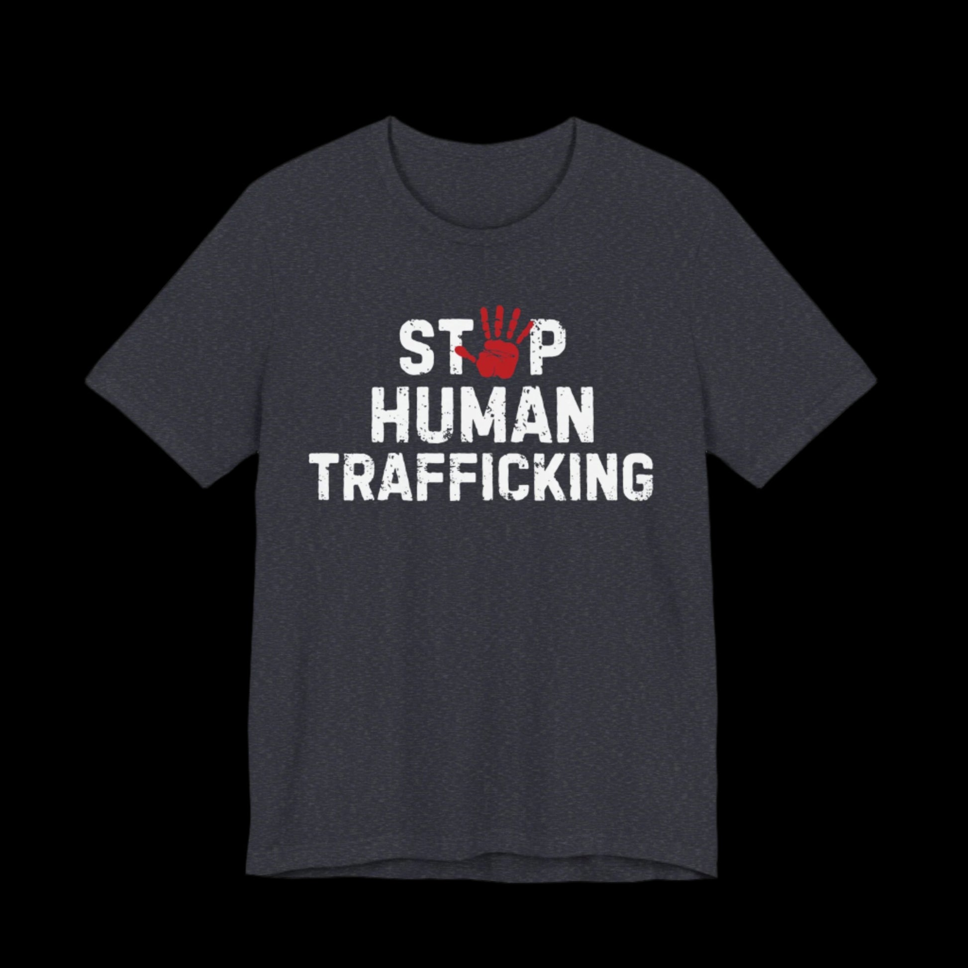 Stop Human Trafficking Jersey Tee | Donate to the ACLU - empowHERbyHeidi