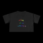 Dare to be Different - Pride Crop Tee - empowHERbyHeidi