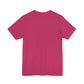 Pink t-shirt on a white background