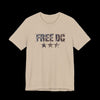 Free DC Protest Jersey Tee - Tan