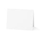 White paper on a white background
