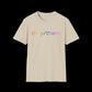 Gender Inclusive Pronouns they/them (rainbow text) Unisex T-Shirt - empowHERbyHeidi