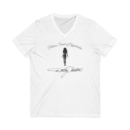 "Patron Saint of Appalachia" V-Neck T-Shirt