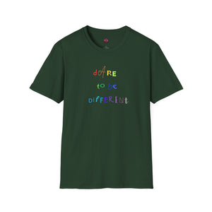 Dare to be Different - Pride T-Shirt - empowHERbyHeidi