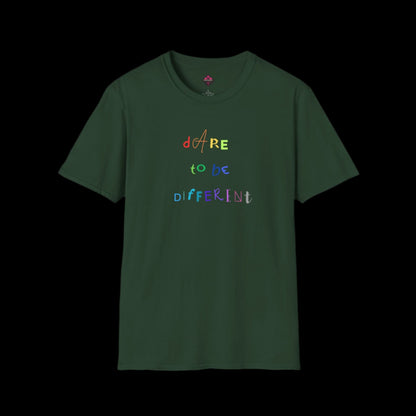 Dare to be Different - Pride T-Shirt - empowHERbyHeidi