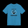Hands Off Harvard Jersey Tee - Aqua