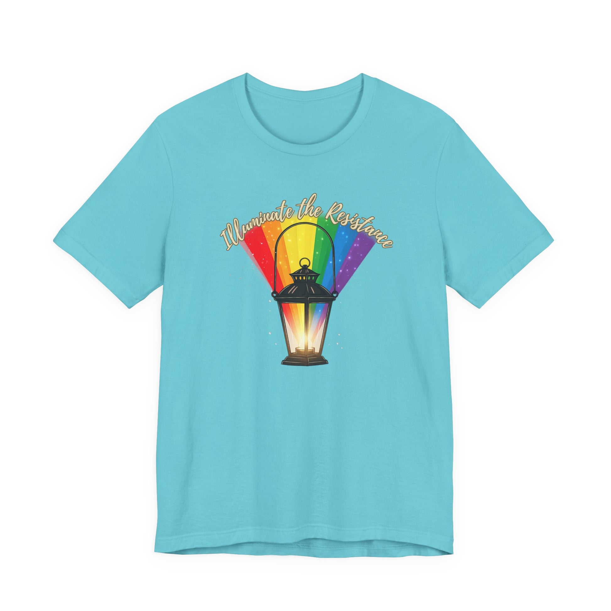 Illuminate the Resistance Lantern T-Shirt - empowHERbyHeidi