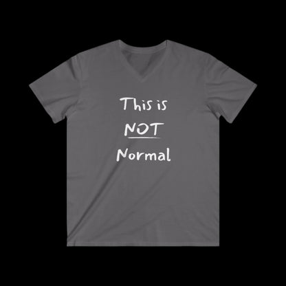 This is NOT Normal Semi Fitted V-Neck Tee