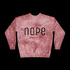 Nope Sweatshirt - Clay