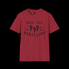 Join the Rebellion empowHERbyHeidi Branded T-Shirt - Antique Cherry Red