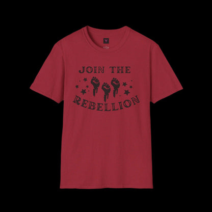 Join the Rebellion empowHERbyHeidi Branded T-Shirt - empowHERbyHeidi