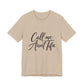 Beige t-shirt with 'Call me Aunt Tifa' text – empowHER by Heidi political protest apparel