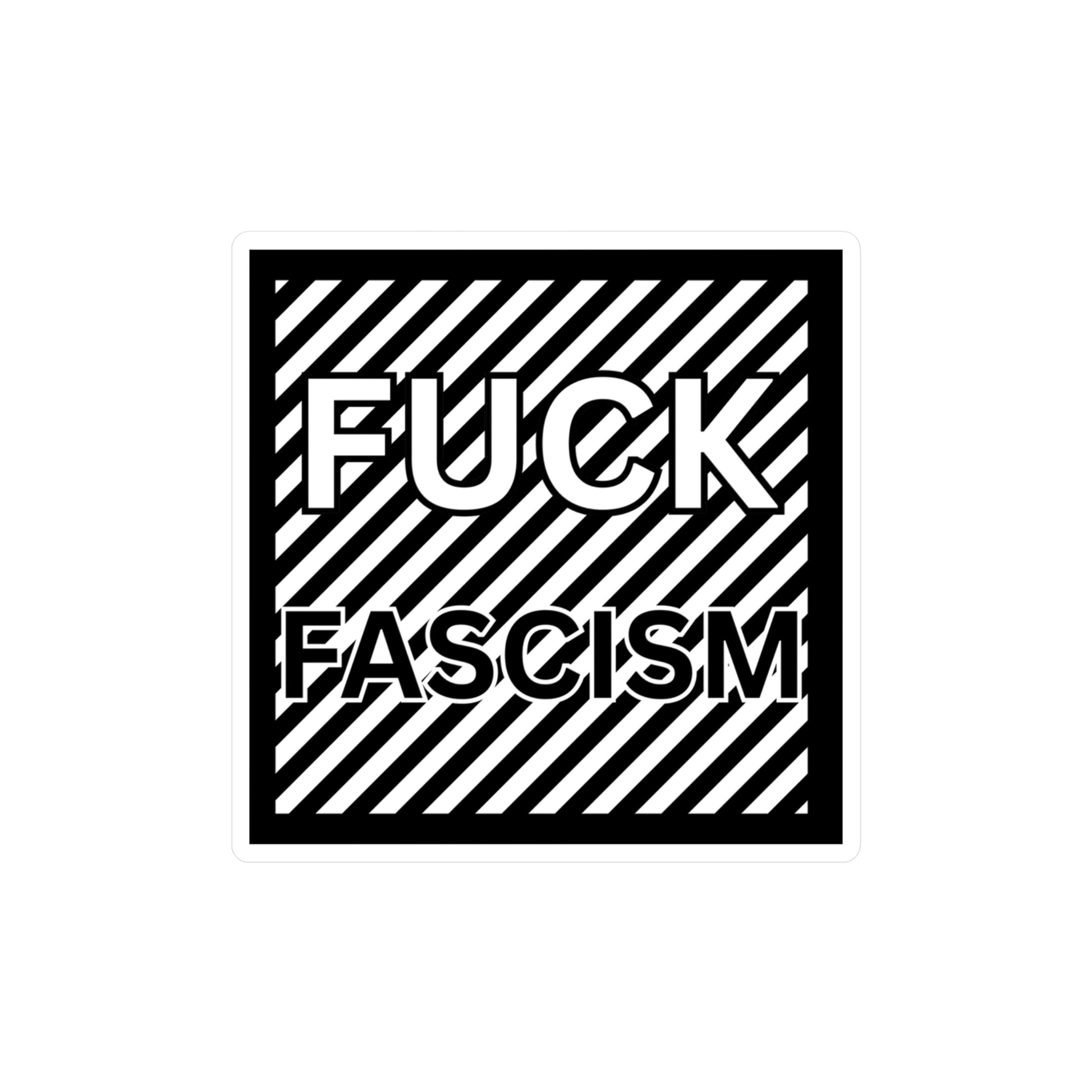 Anti-Fascism Vinyl Sticker - empowHERbyHeidi