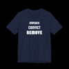 Impeach. Convict. Remove Jersey Tee | Wear the Movement - Navy