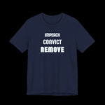 Impeach. Convict. Remove Jersey Tee | Wear the Movement - empowHERbyHeidi