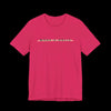 Woke-a-Holic Jersey Tee | Stay Woke, Stay Stylish - Fuchsia