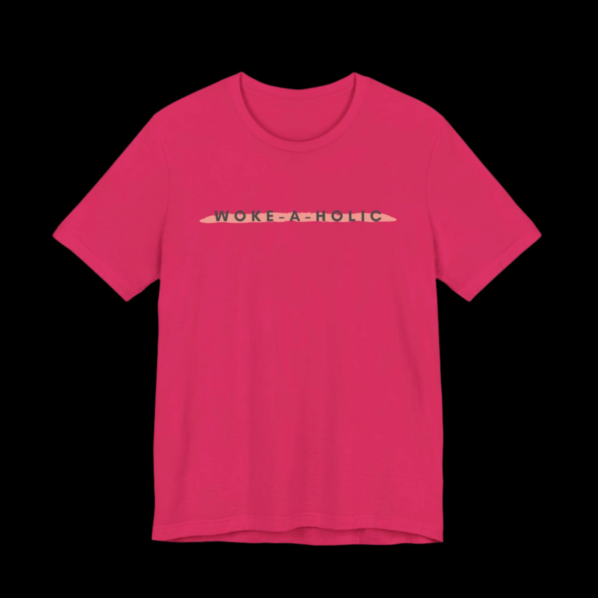 Woke-a-Holic Jersey Tee | Stay Woke, Stay Stylish - empowHERbyHeidi