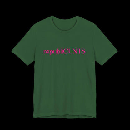 RepubliCUNTS Jersey Tee | Bold & Unapologetic - empowHERbyHeidi
