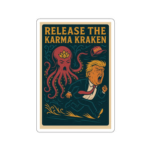 Release the Karma Kraken Stickers - empowHERbyHeidi