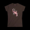 Blooming C*nt Fitted Tee - Dark Chocolate