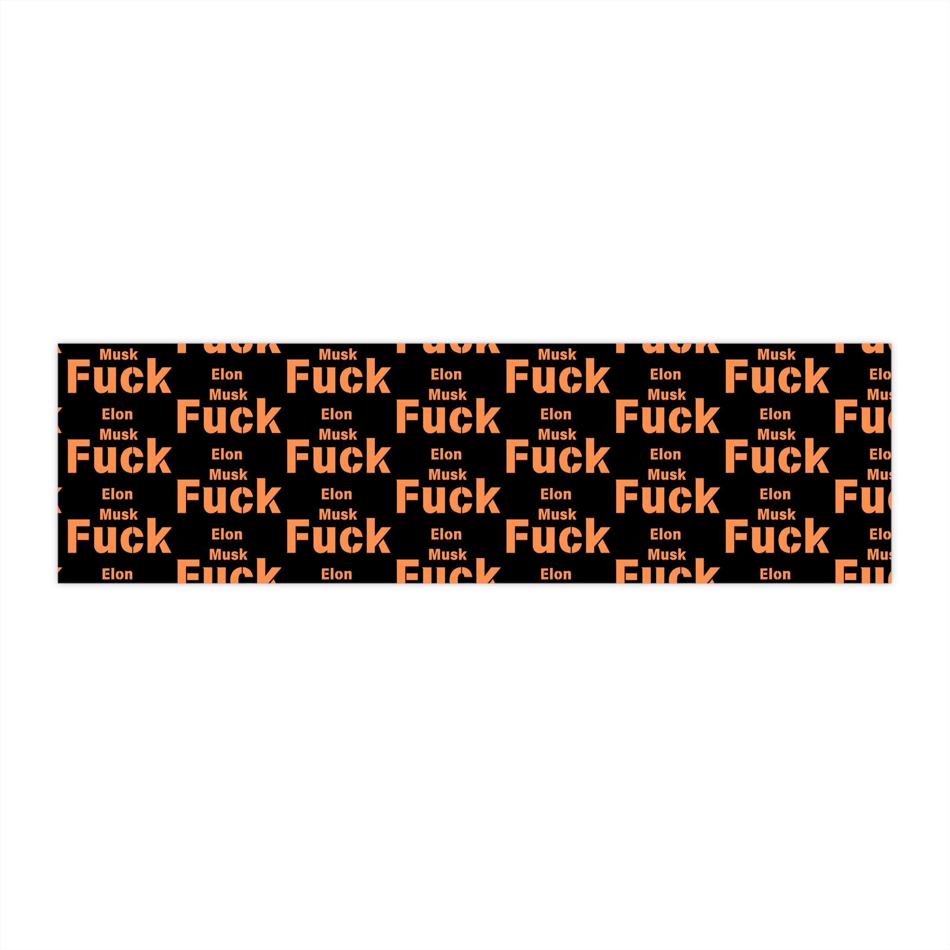 F*ck Elon Musk Bumper Sticker - empowHERbyHeidi