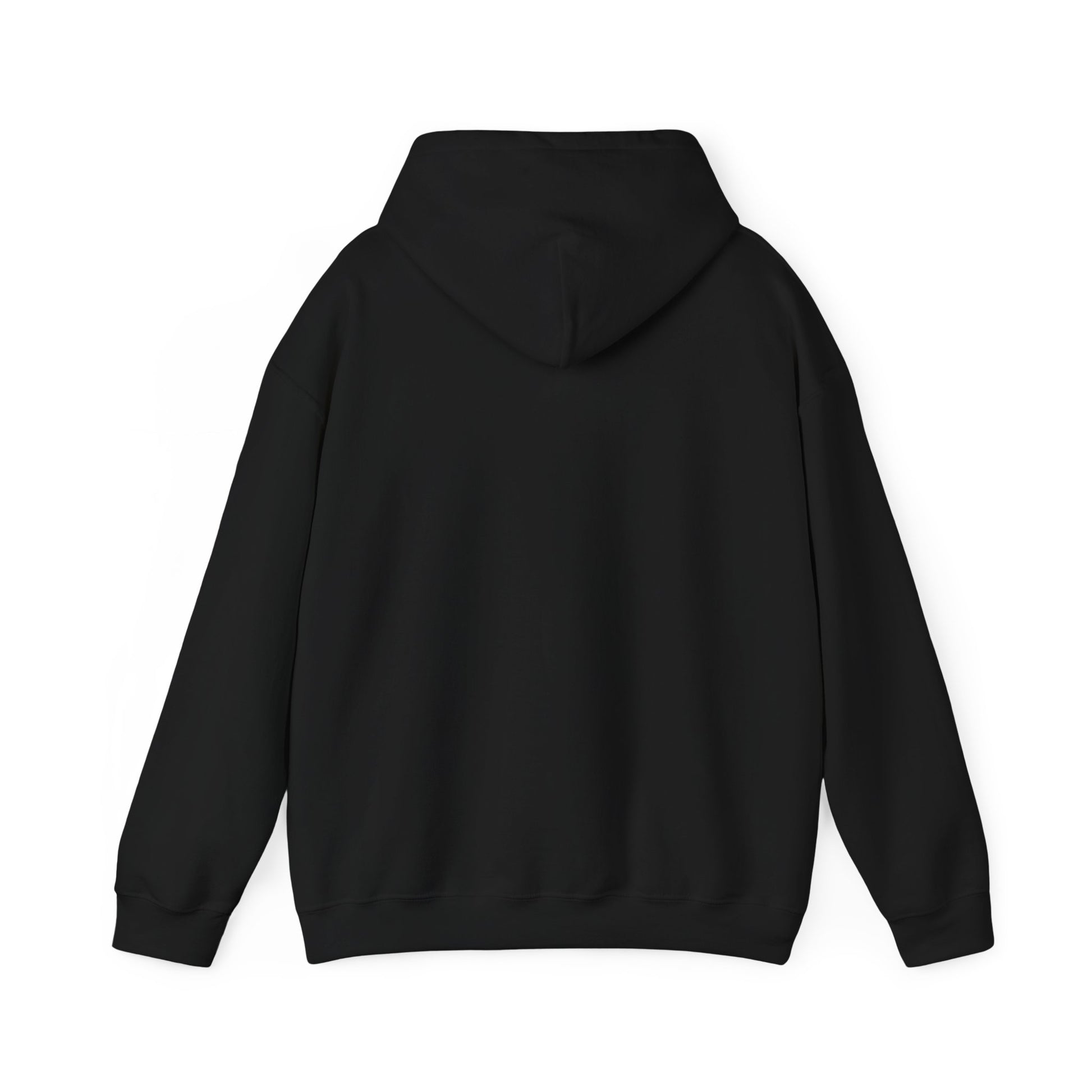 Black hoodie on a white background