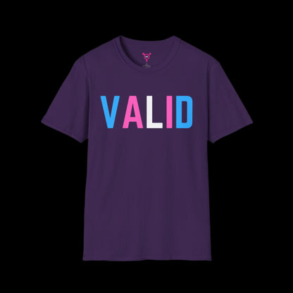 VALID Trans Pride Tee - Show Your Support