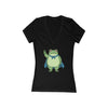 Protest Frog Slim Fit V-Neck - Black