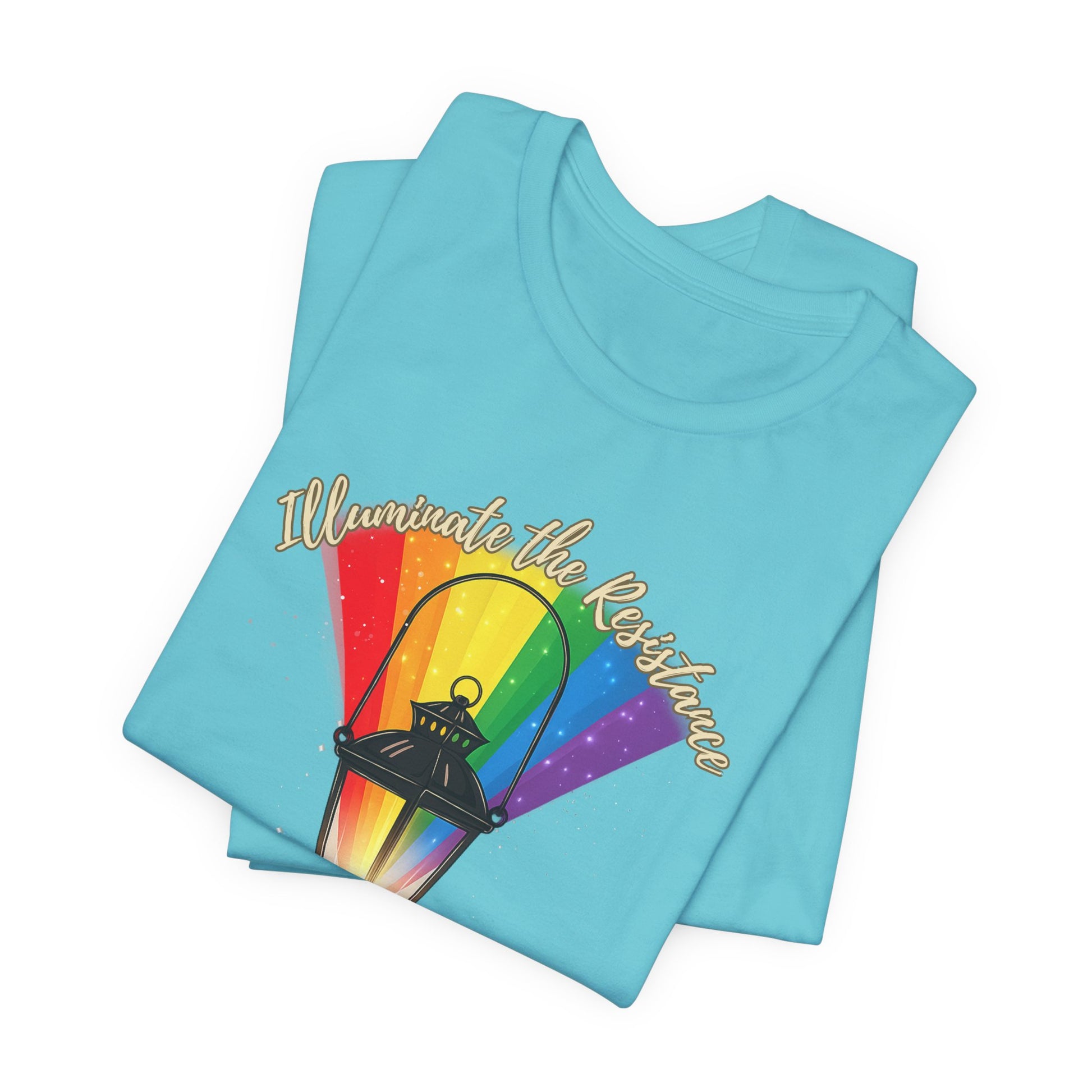 Illuminate the Resistance Lantern T-Shirt - empowHERbyHeidi