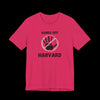 Hands Off Harvard Jersey Tee - Fuchsia