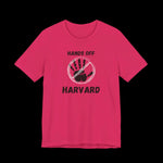 Hands Off Harvard Jersey Tee - empowHERbyHeidi