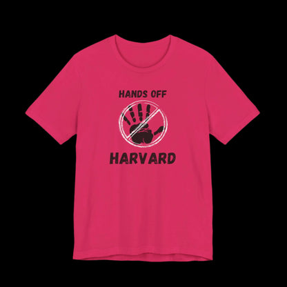 Hands Off Harvard Jersey Tee - empowHERbyHeidi