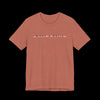 Woke-a-Holic Jersey Tee | Stay Woke, Stay Stylish - Heathered Clay