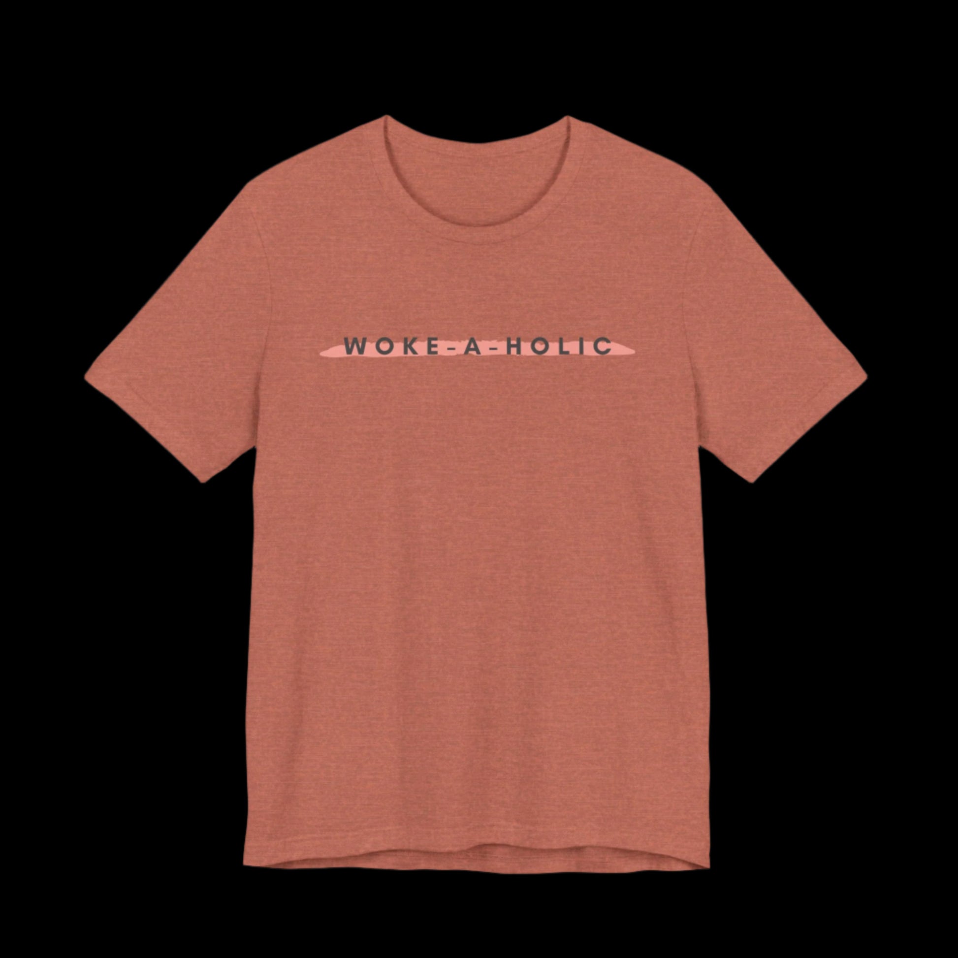 Woke-a-Holic Jersey Tee | Stay Woke, Stay Stylish - empowHERbyHeidi