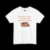 If You Want To Impress Me With Your Truck, It Better Be a Food Truck - Funny T-shirt - Vintage White